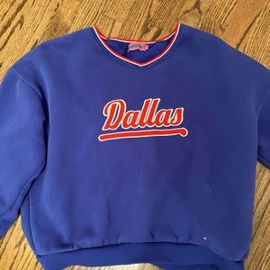 edikted dallas v neck crewneck